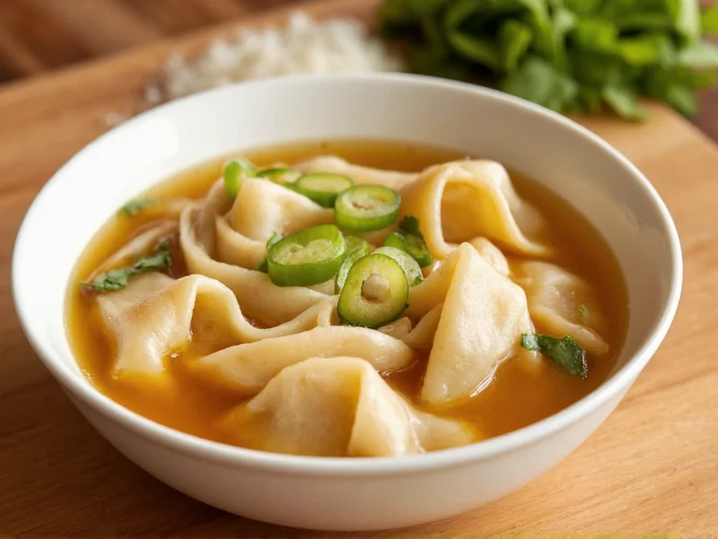 Wonton Soup Calories: 100-150 Per Cup (Exact Breakdown)