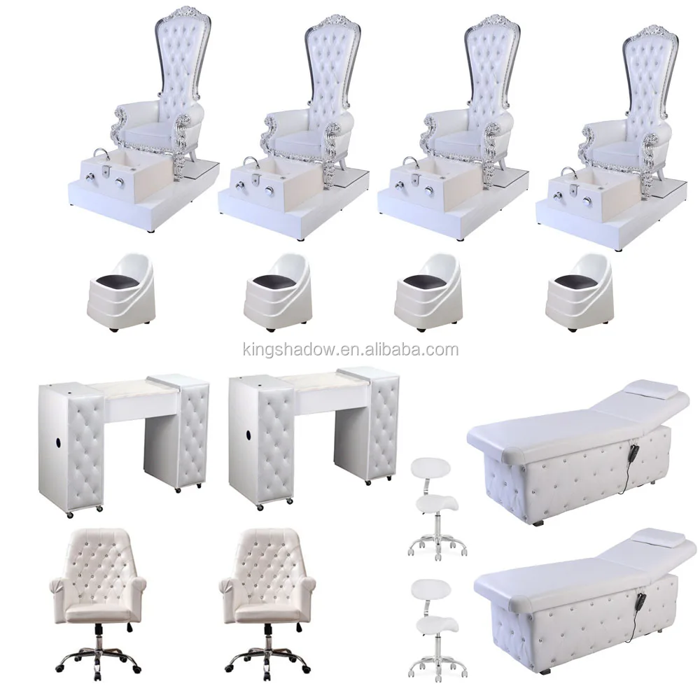 Modern Beauty Salon Furniture Sets Massage Table Spa Facial Chair Lash Bed Electric Height