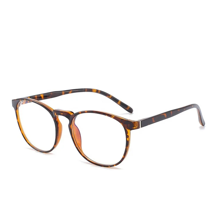 

New adult comfortable plain eyeglasses high quality safe anti blue light eyewear tr90 round frame glasses to block blue light, Mix color or custom colors