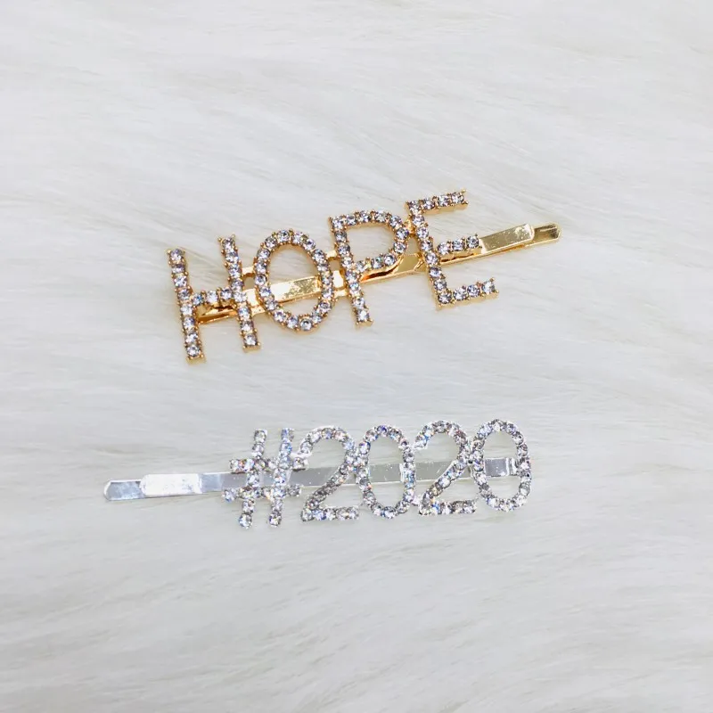 Bling Bling Clips Glitter Rhinestone Clips Gold Silver Glitter For Make