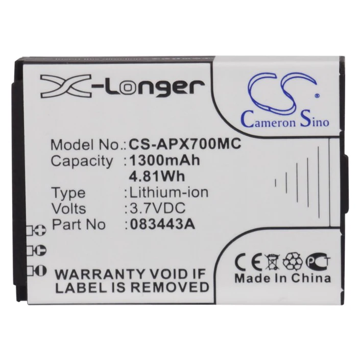 

Camera Battery 083443A For Actionpro ISAW A1,ISAW A2 Ace,ISAW A3 Li-ion Wireless Mini Replacement Rechargeable Camera Battery