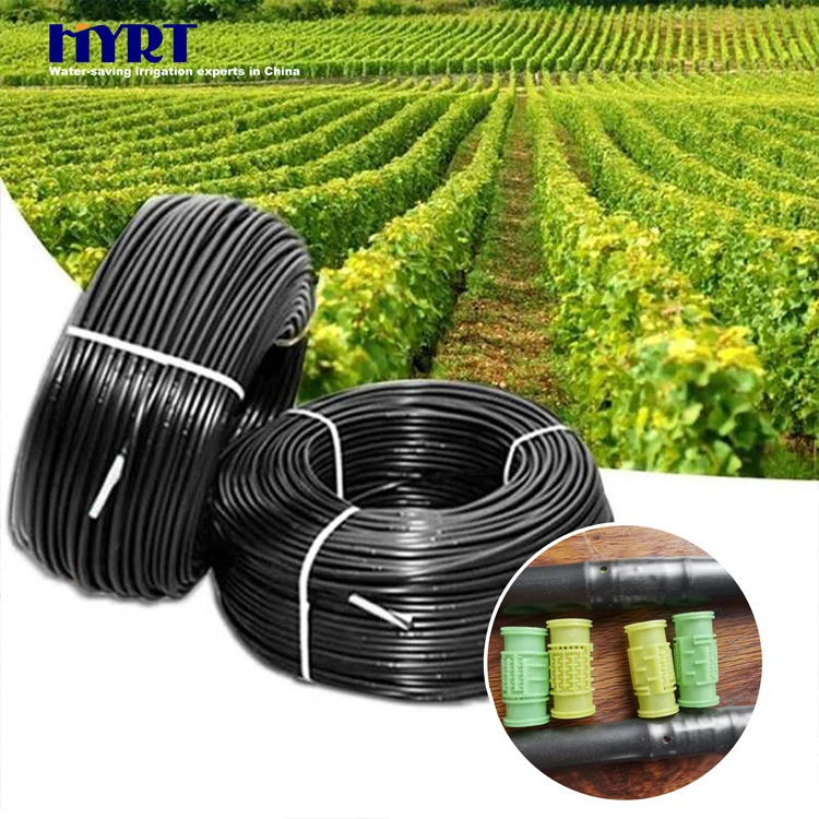 16mm Drip Line With Round Inner Dripper For Agricultural ...