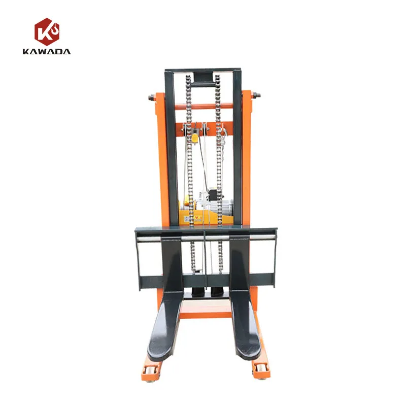 Mini Hydraulic Lifting Manual Hand Pallet Portable Stacker