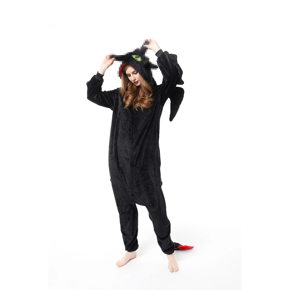 
NLM Wholesale women full body adult onesie animal pajamas 