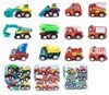 2019 Hot Sale Children Cartoon Inertial Car Model City Combination Set Gift Playing Toy