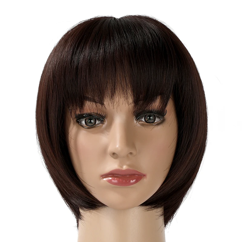 

2021 Wholesale high quality bob yellow synthetic hair wigs, As picture