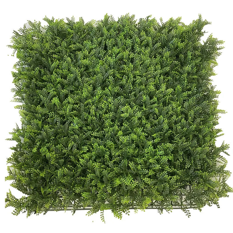 

Favorable fake hedge green wall vertical plant wall panel artificial boxwood plant, Green and customized