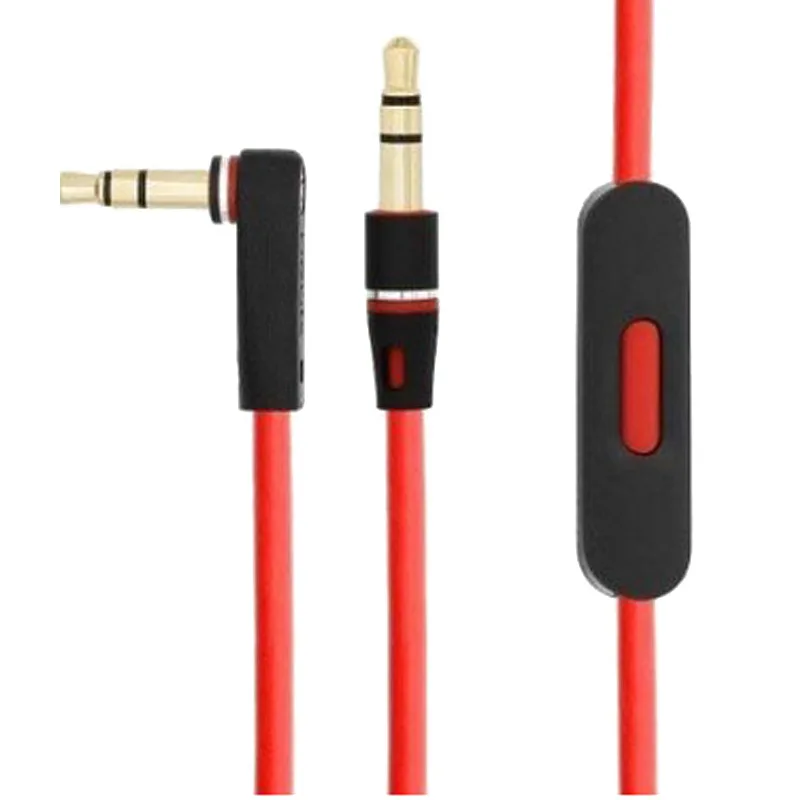 

Free Shipping Replacement Extension Audio Neutral Cable Cord with spring or with and ATH-M50 cable, Black