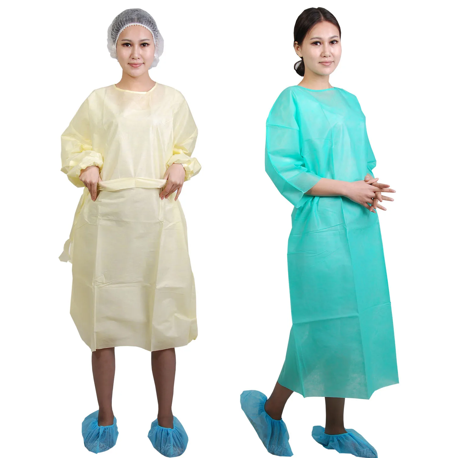 Topmed Supplier Disposable Ppe Gowns,Waterproof Yellow Protective X-ray ...
