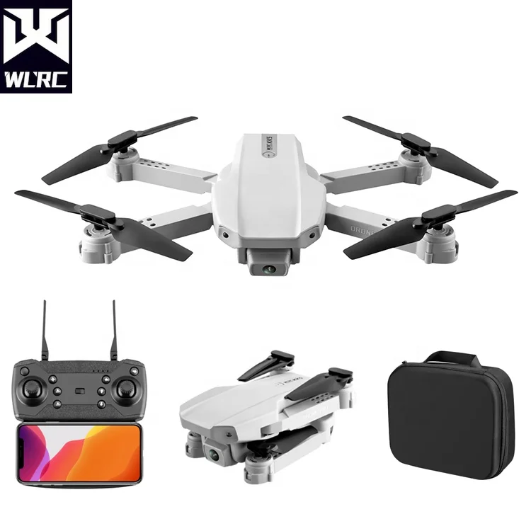 

Hot Sale Gift Long flight Time 50 Times Zoom Wifi Rc Fpv 4k Drones Dual Hd Camera Quadcopter Mini Dron Selfie Drone Toys, Gray