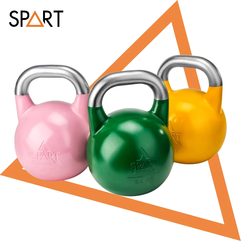 

China Stock 12kg 16kg 24kg Custom Color Competition Stainless Steel Kettlebell