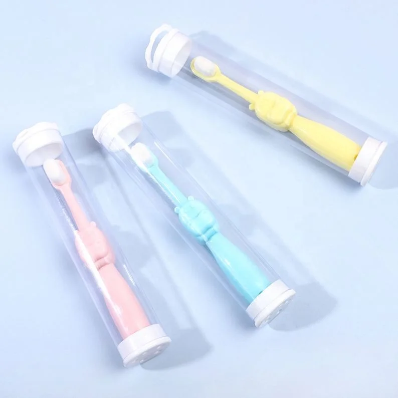 

New Arrival Soft Toothbrush Nano Bristle Children Toothbrush, Pink/blue/yellow