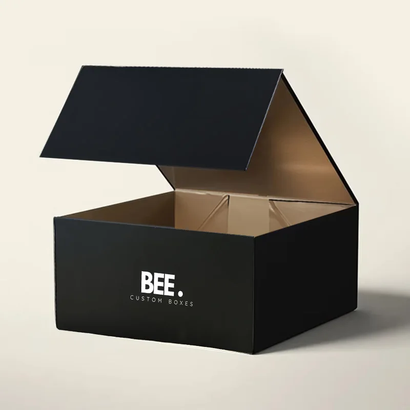 Free Sample Customized Logo Luxury Cardboard Collapsible Folding Rigid Paper Packaging Magnetic Closure Gift Boxes