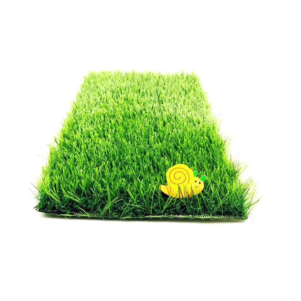 

4*25m a roll turf grass synthetic interlocking outdoor grass carpet tiles