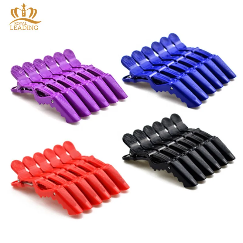

plastic salon alligator hair accessories clip for salon barber