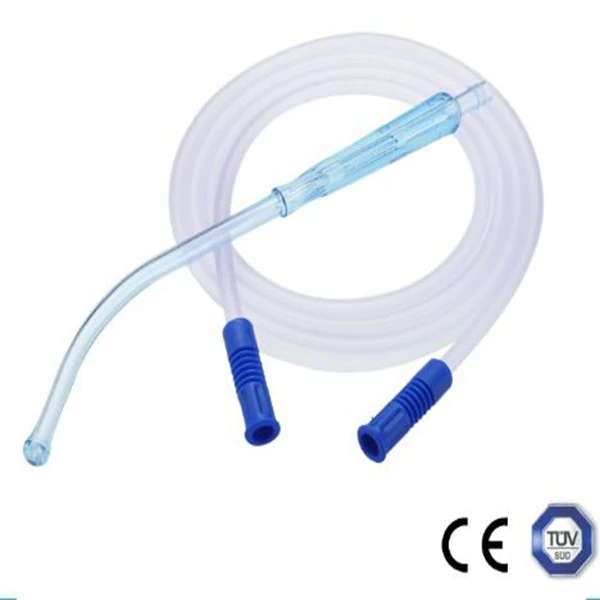 
Medical consumables sterile PVC suction connecting tube and Yankauer handle in surgical medical supplies 