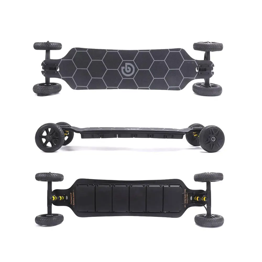 

Ownboard 2019 Newest monopatin electrico Off Road Electric Skateboard with Dual Hub Motor & hobbywing ESC in wholesales