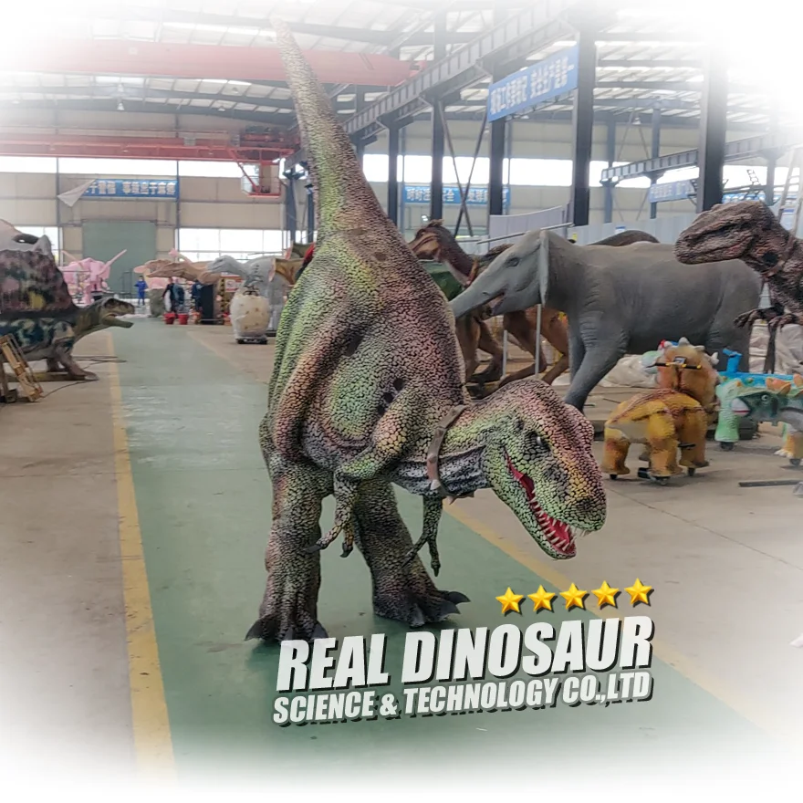 

Realistic dinosaur adult walking costume dinosaur for sale