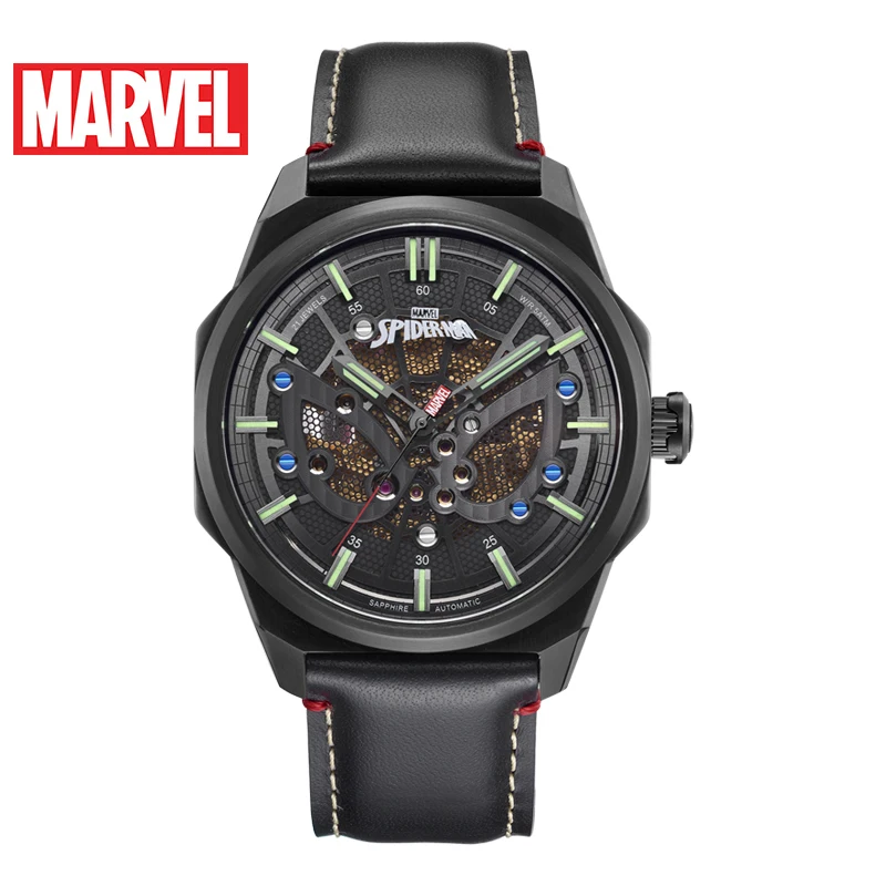 

Marvel Branded Sunray Dial Men Style Luxury Automatic Movement Mechanical Watch for Men, Rose gold