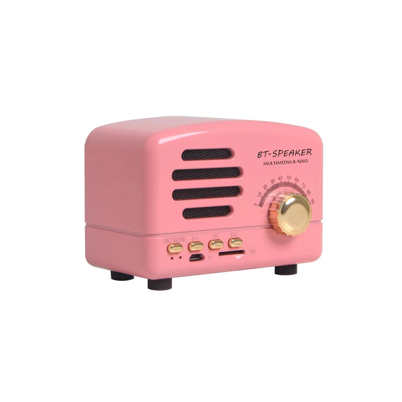 

Factory price wholesale mini microphone portable BT bass usb speaker with radio