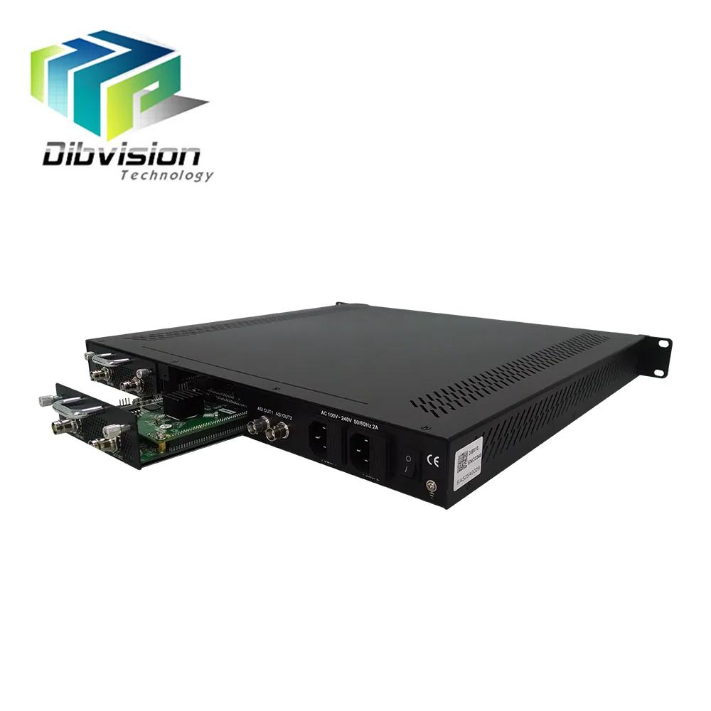 

4xSD/HD-SDI to IP MPEG-2 and MPEG-4 AVC digital cable tv encoder