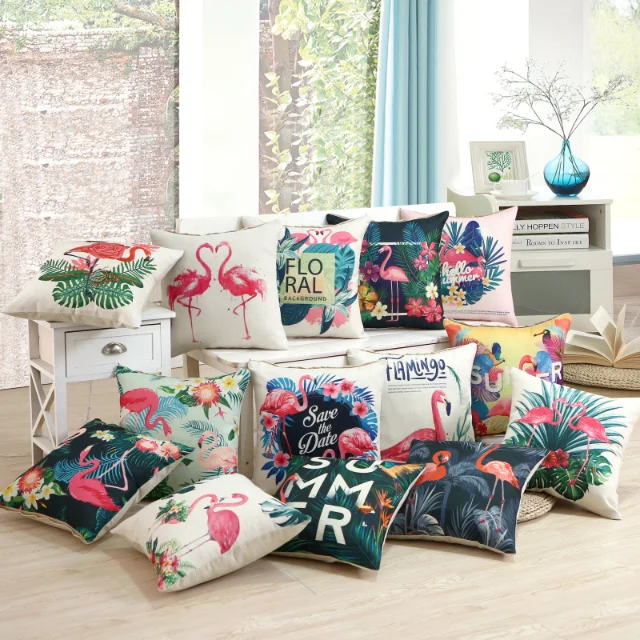 

New Fashion Designs Custom Printed Polyester sofa cushion covers cushion covers manufacturers