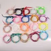 2019 Women Bowknot Christmas Silicone Bracelets All Weather Glitter Filled Jelly Bangles