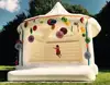 white inflatable wedding bouncer /inflatable wedding tent bridal wedding bouncer for decorate