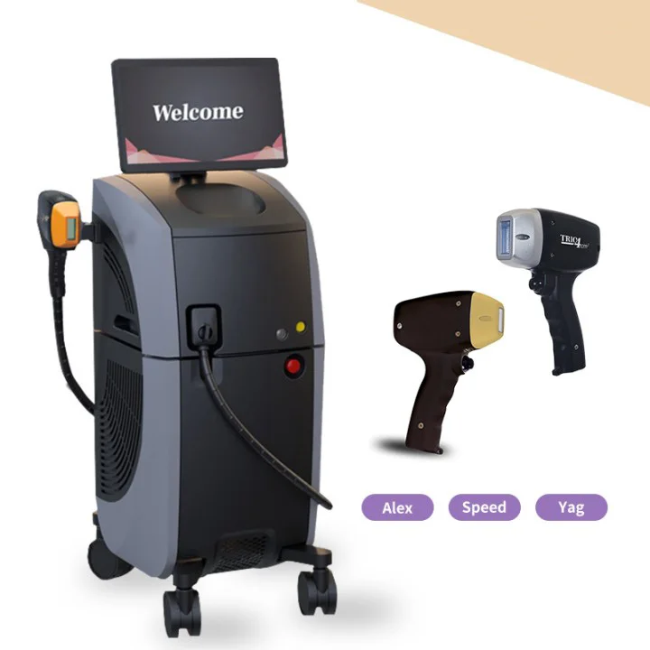 

2022 808nm diode Laser Hair Removal Machine for depilation salon equipment laser 808 epilator lazer