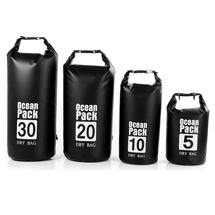 

PVC 5L Custom Logo Backpack Sport Water Resistant Large Capacity Boating dry pack waterproof dry bag