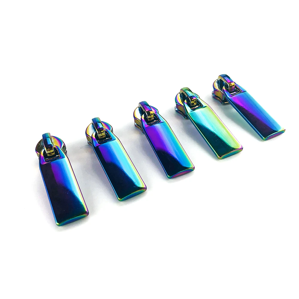 

Best selling Custom colorful zipper puller slider Zipper Head Puller zipper Bag jacket Accessories, Follow customer request