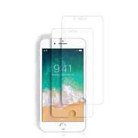 

2 Pack Tempered Glass screen protector for iPhone 7 8 2.5D 9H hardness 0.33mm clear Japan AGC glass
