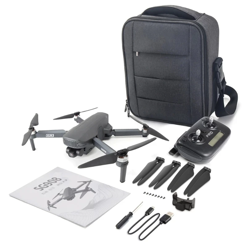 

SG908 Drone 5G 4K HD Camera Drone 3-Axis Gimbal Wifi GPS FPV Profesional Dron 50X Foldable Quadcopter distance 1.2km