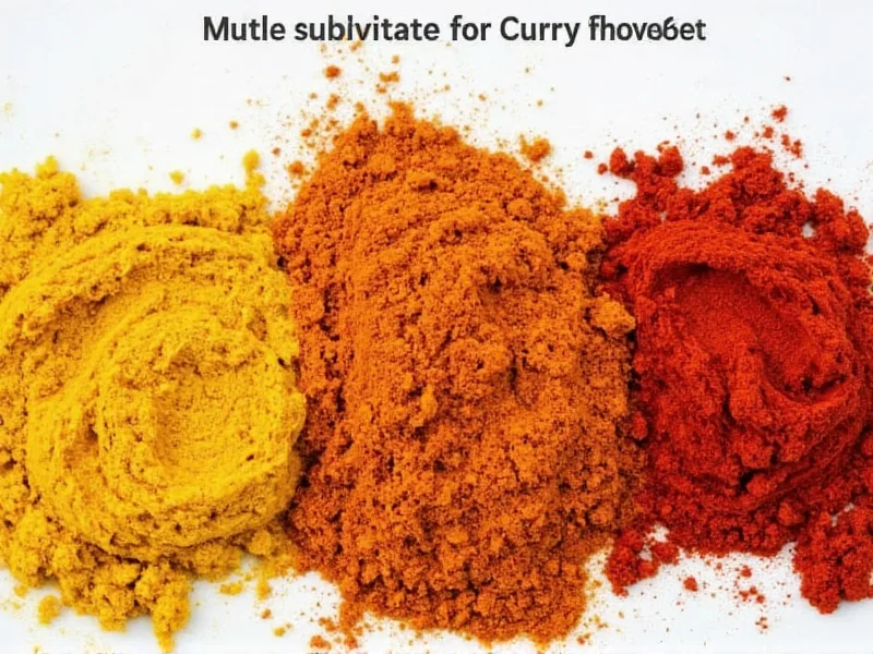 can i substitute curry paste for curry powder