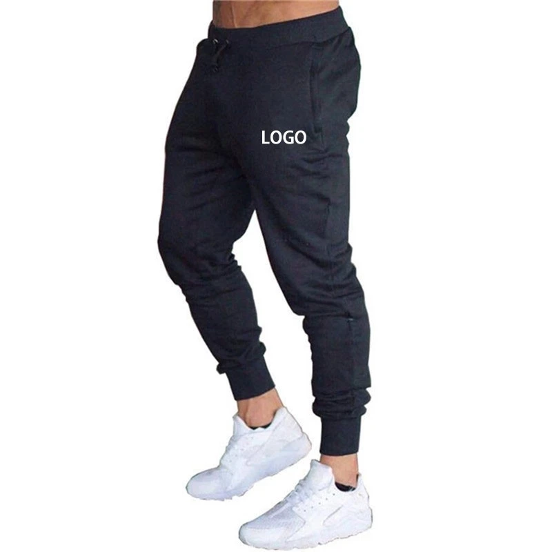 

Customized Logo Printing Men Tracksuit Cotton Jogger Pants Sublimation Joggers Male Sport Wear Tapered Slim Fit Soft Sweatpants, Customized color