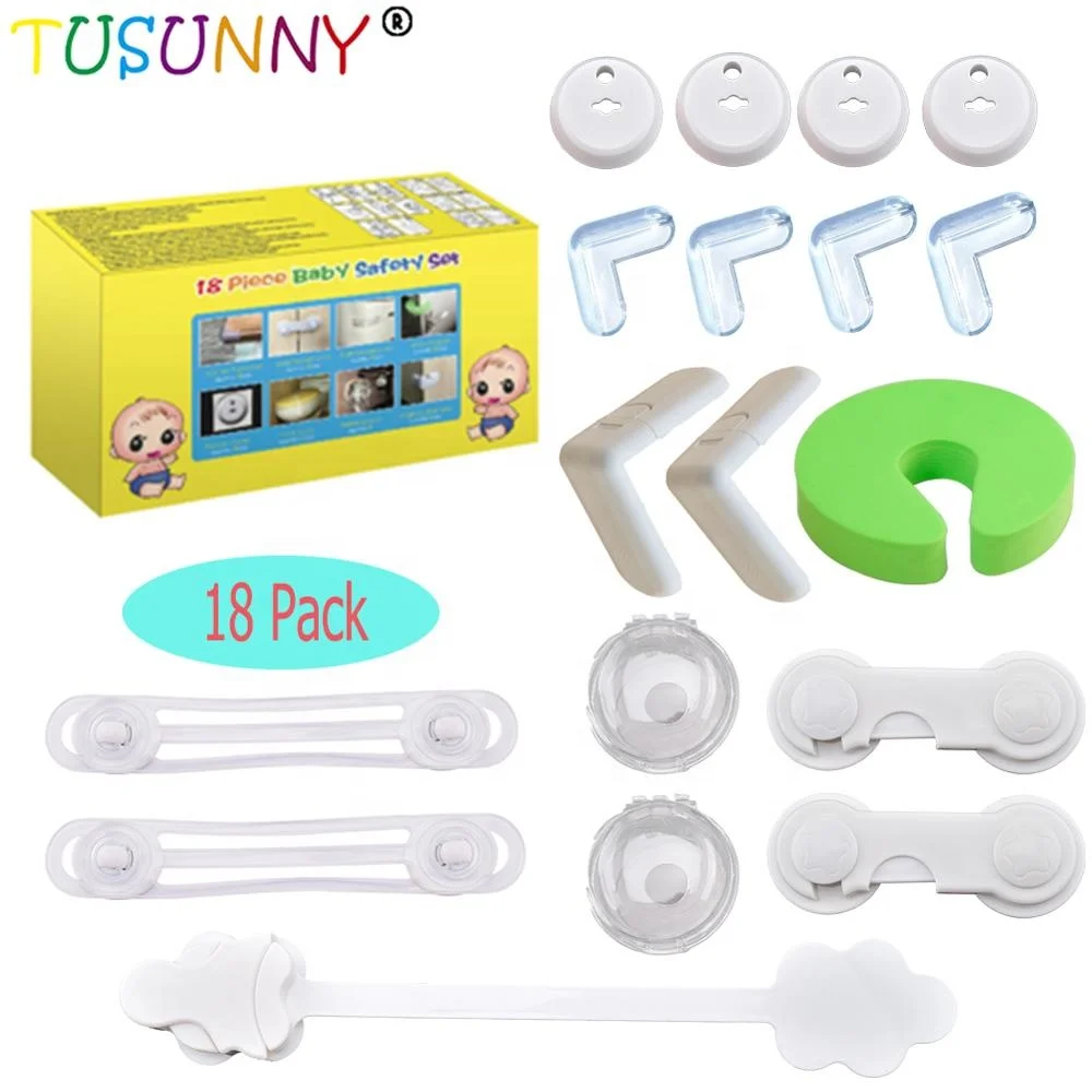 

Baby products of all types 18pcs baby safety product baby security care child safety set kit