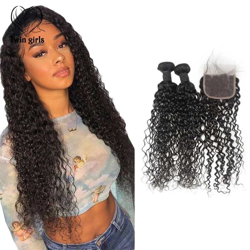 

Grade 10A water wave brazilian hair water wave hair extensions raw virgin human hair water wave