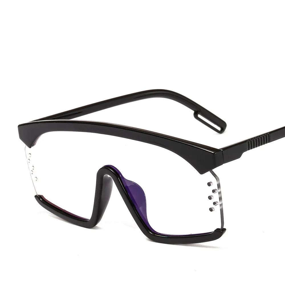 

Custom Logo Uv400 Designer Oversized Square Shades Women Diamond Sunglases Big China Sunglasses