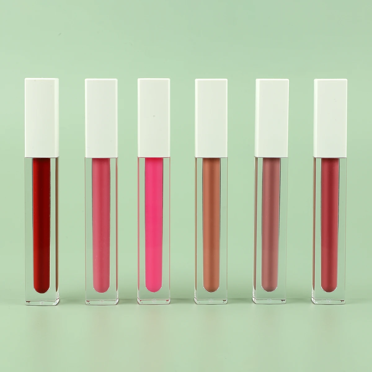 

diy organic nude glitter shimmer private logo custom lip gloss