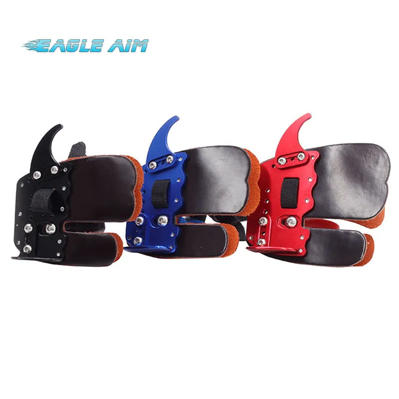 

Archery Shooting Hunting Finger Tab Bow And Arrow Protective Gear Finger Protection