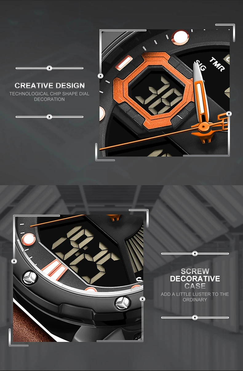 NAVIFORCE NEW Sports Chronograph Quartz Watch Men Dual Time Mens Watches Top Brand Luxury Analog Digital Male Clock Waterproof