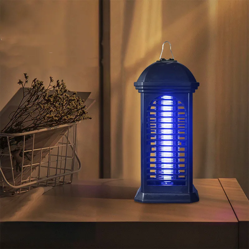 

Indoor Outdoor Photocatalyst Mosquito Trap EPA 6W High Efficient Repellent Lamp Light-Emitting Bug Zapper Light