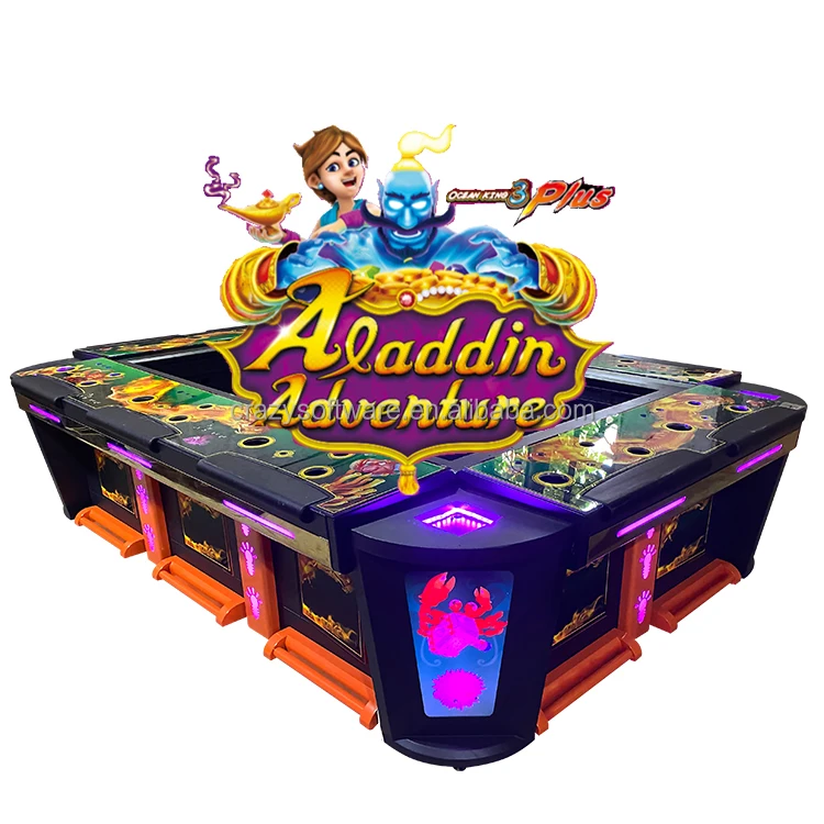 

Online Win Money Fish Casino Game Machine 10 Players Ocean King 3 Plus Aladdin Adventure