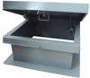 Zinc Plated Steel Roof Access Hatch AP7210 with Door Latch and Turn Handle