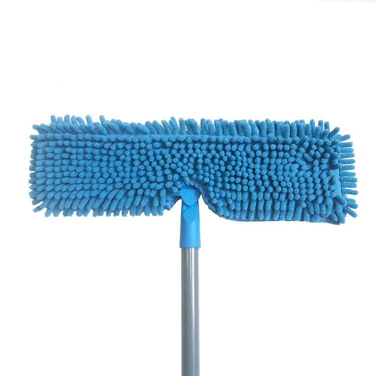 Long Handle Microfiber Chenille Flat Dust Mop Buy Chenille Dust Mop
