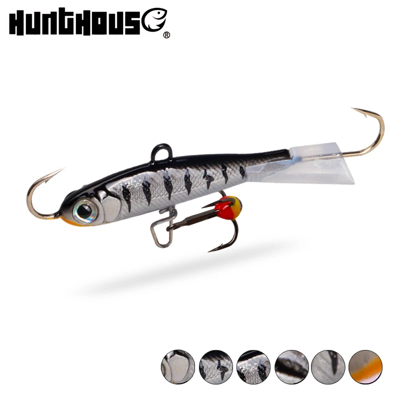 

Vibration Hard Lure Bait Winter Ice Fishing Lure 50mm 10g sinking vib ice fishing lures, 8 colors