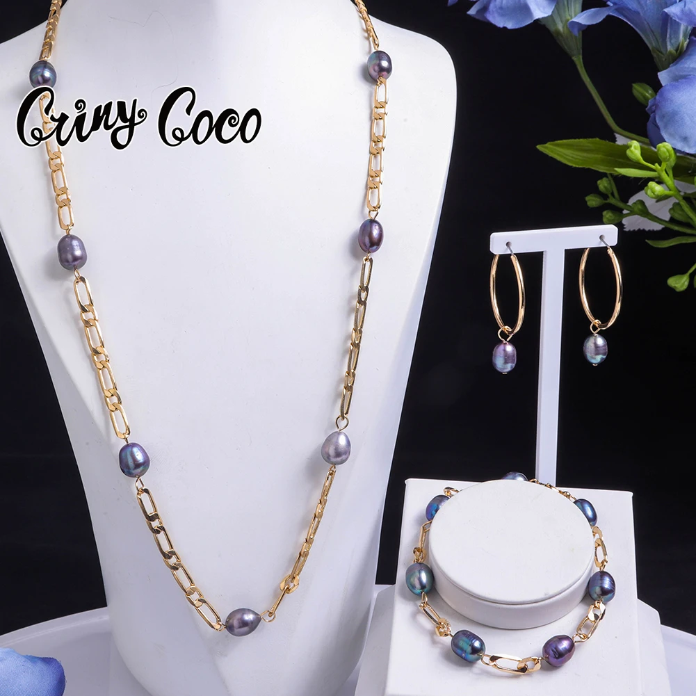 

Cring CoCo Samoan Earrings Sets Drop Polynesian jewelry wholesale hawaiian freshwater pearl jewelry set, Picture shows