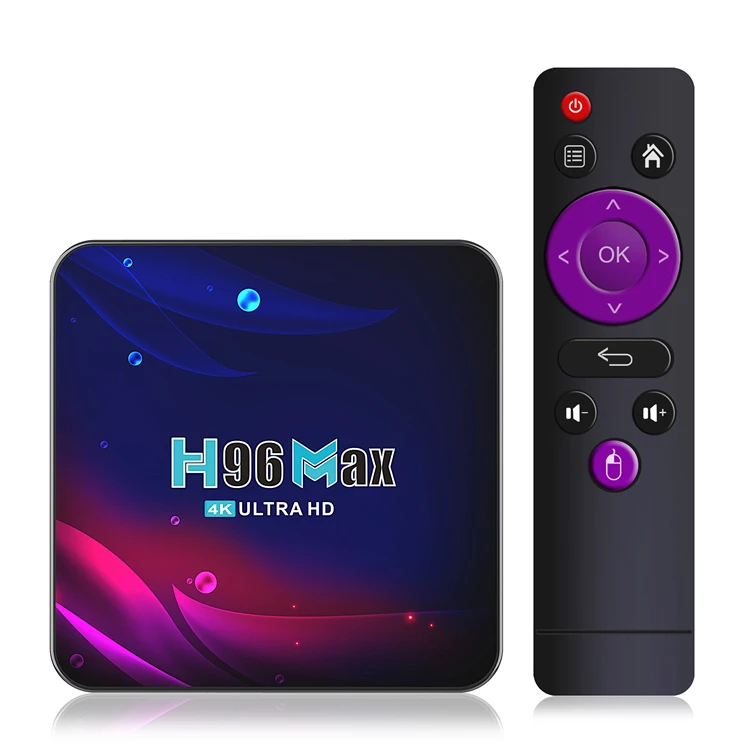 

2023 Newest SET TOP BOX H96 MAX V11 RK3318 4GB 64GB 4K Android 11.0 Smart TV BOX 5G Dual Band WIFI 4GB 32GB H96MAX Media Player