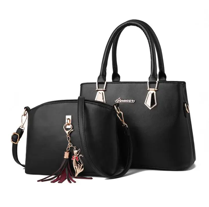 

Wholesale Classic 2pcs/set luxury bags fashion handbag wholesale ladies handbags sets