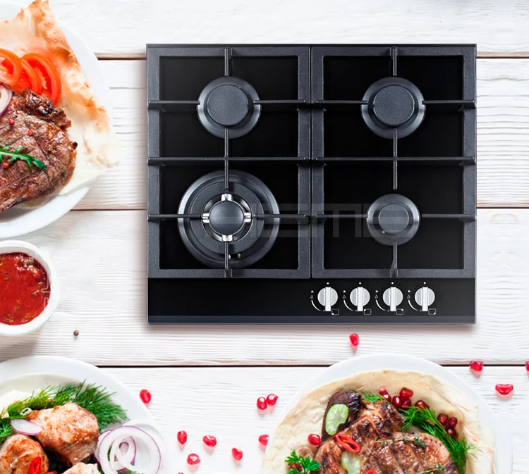 Builtin 60cm 4 Burners Gas Stove/cooking Gas Cooktop/tempered Glass Gas Hob Buy Gas Hob 4